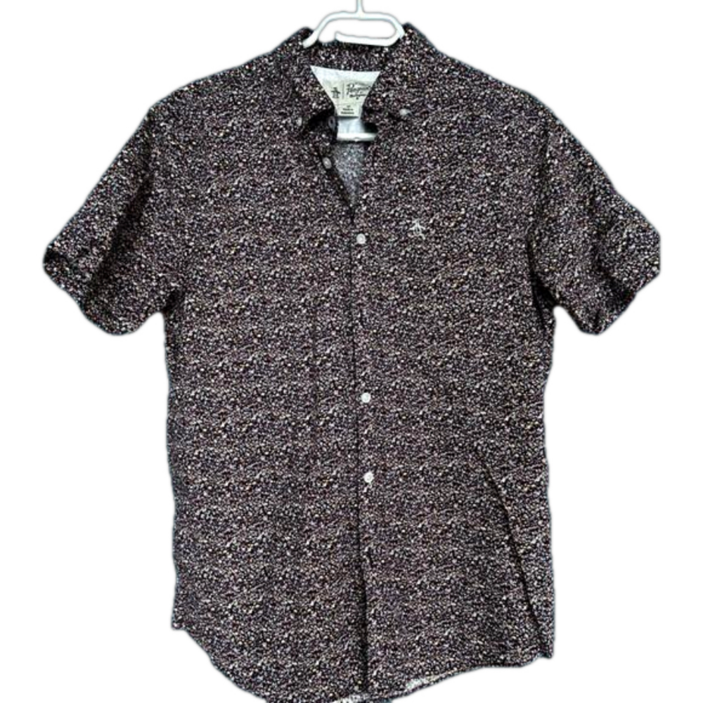 ORIGINAL PENGUIN Men’s Dress Shirt size Medium. Excellent used condition.